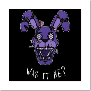 Five Nights at Freddy's - Nightmare Bonnie - Was It Me? Posters and Art